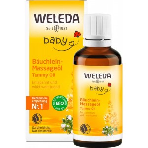 Ulei pentru burtica bebelușului, uz extern 100% natural Weleda
